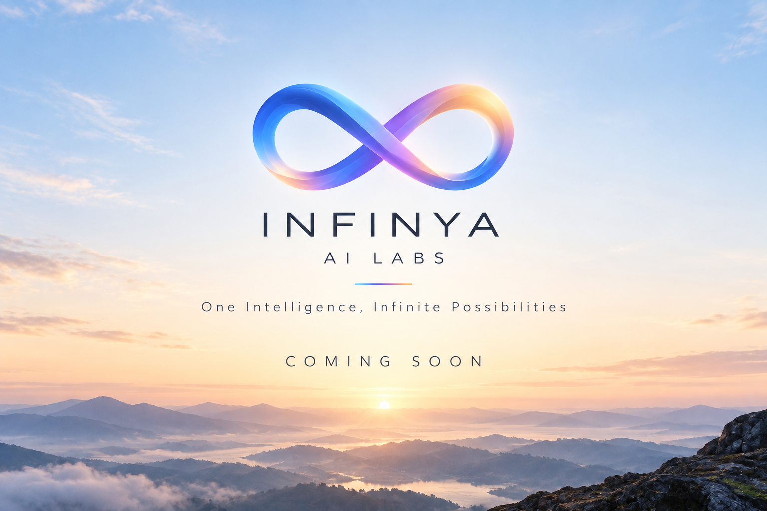 Infinya AI Labs — One Intelligence, Infinite Possibilities — Coming Soon